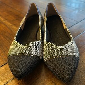 Rothy’s the point Grey Mist Captoe